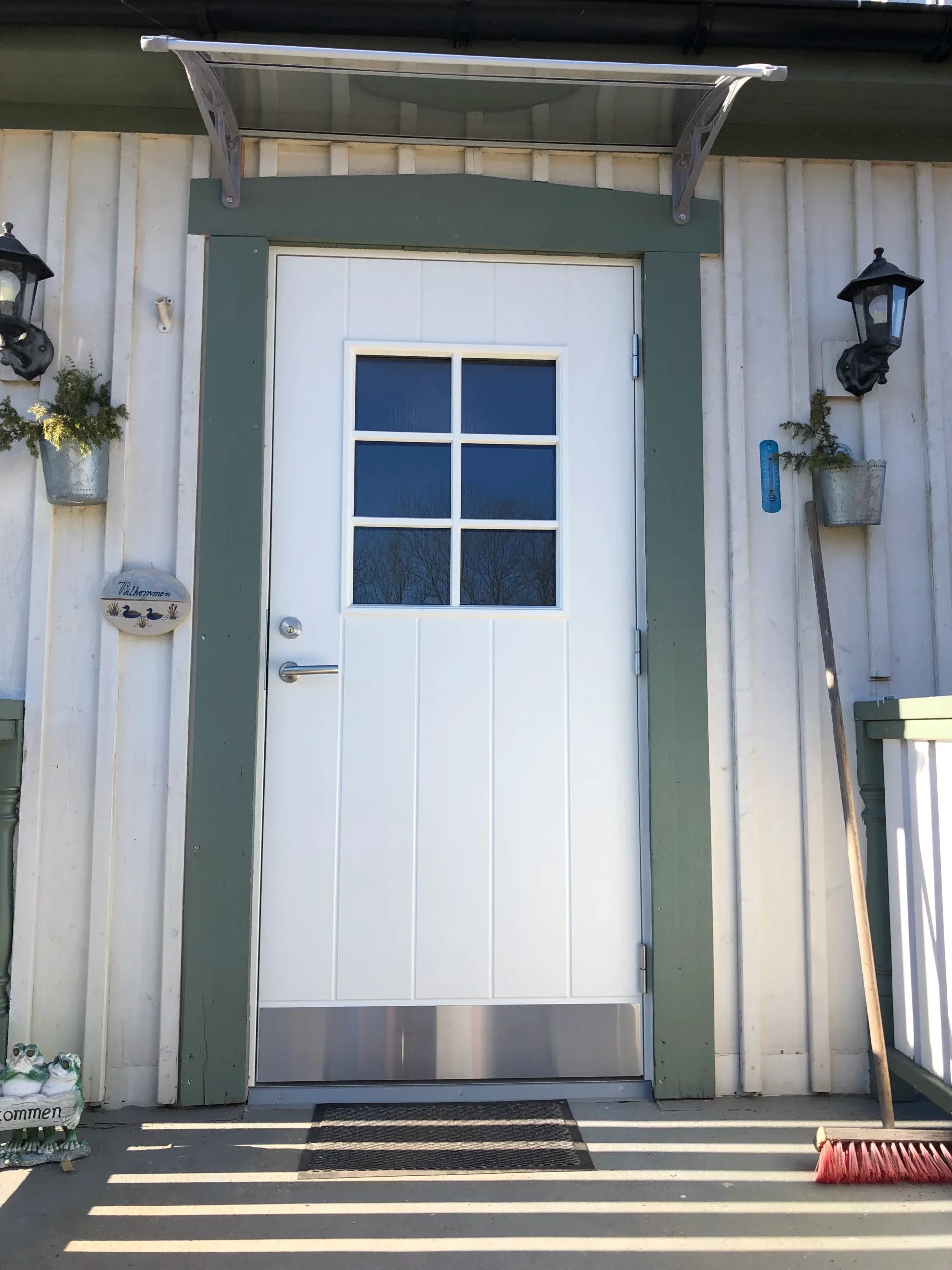 WK Byggtorg Emådörren Stranden Glas