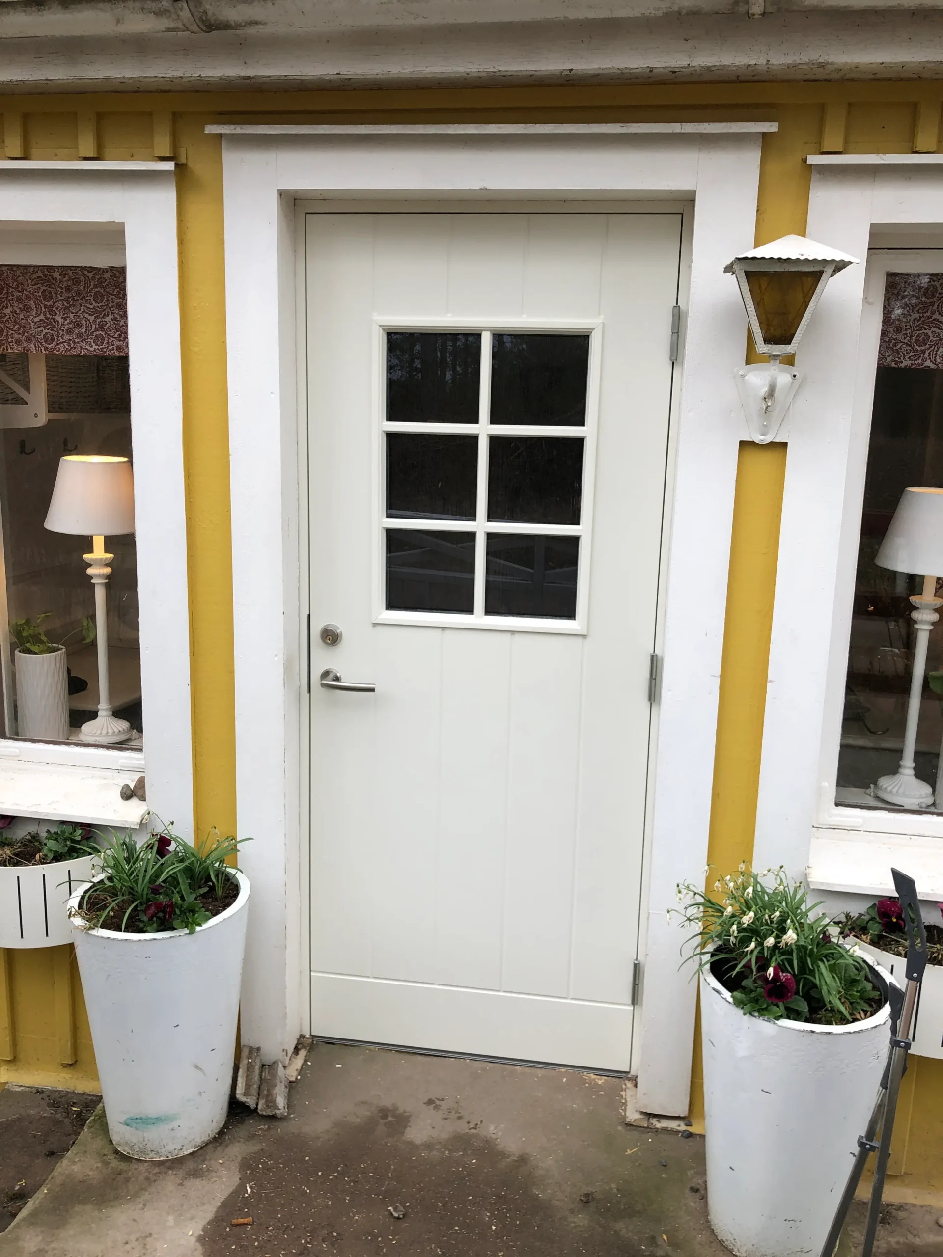 WK Byggtorg Emådörren Stranden Glas