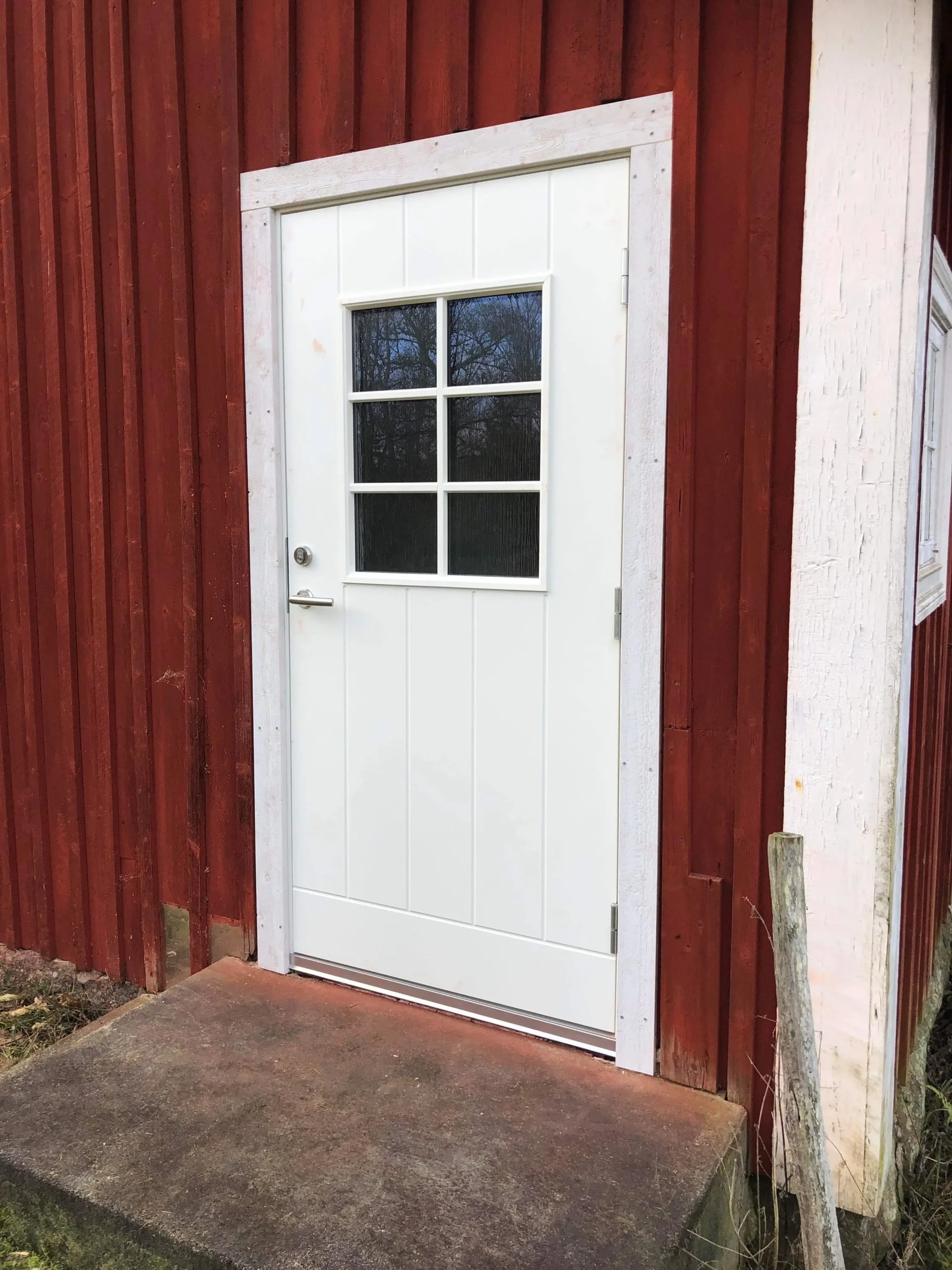 WK Byggtorg Emådörren Stranden Glas