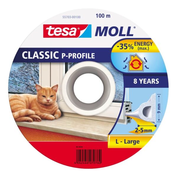 TÄTLIST P-LIST VIT 100M TESA