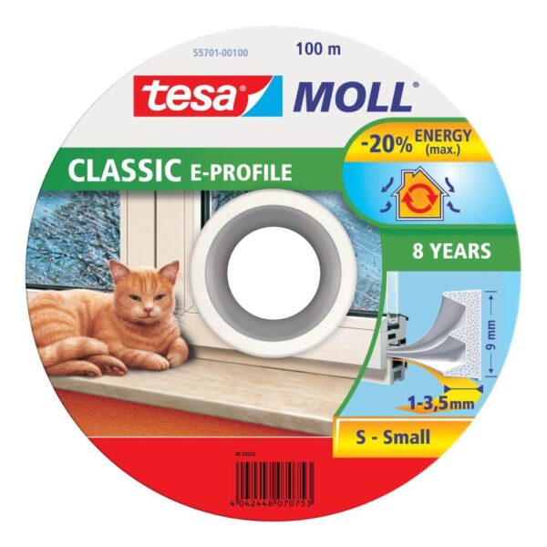 TÄTLIST E-LIST VIT 100M TESA