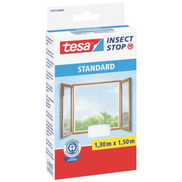 Insektsnät standard fönster vit 1,3x1,5m