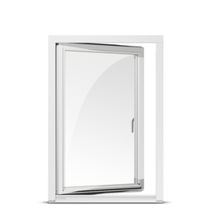 NorDan Tanum sidohängt fönster inåtgående trä / aluminium