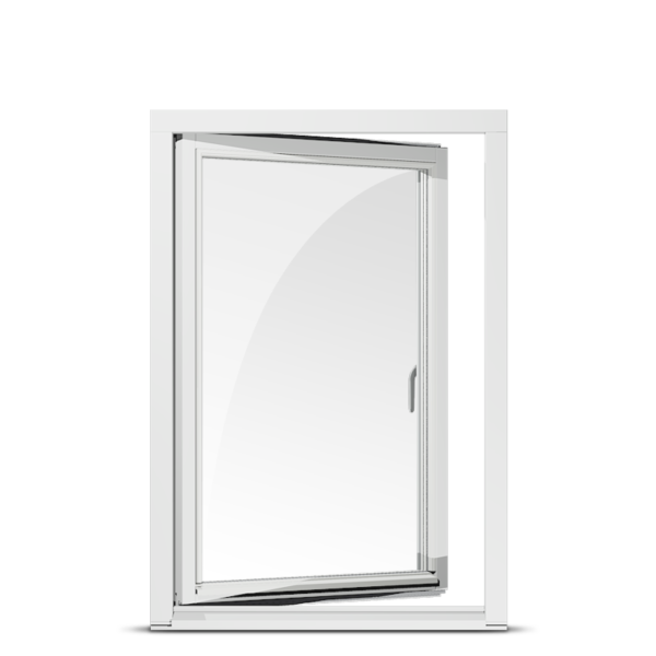NorDan Tanum sidohängt fönster inåtgående trä / aluminium