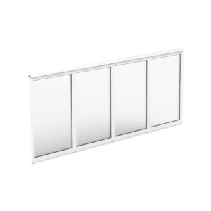 Halle Fast glasparti 4-del Solid Isoler