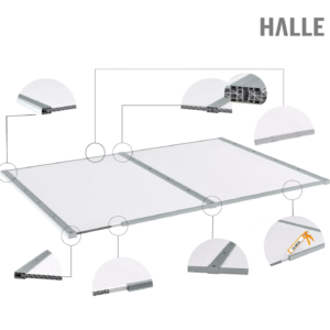 HALLE Kanalplasttak
