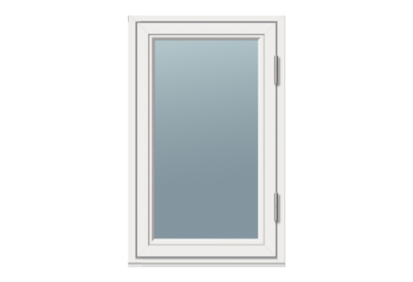 Emåfönster Fritid Sidohängt fönster Trä/Aluminium 2-glas