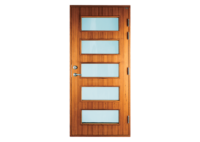 Hanviken teak ytterdörr Lurs dörr