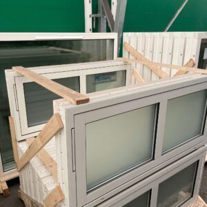 Vridfönster 1200x550 Frostat glas ID 78389