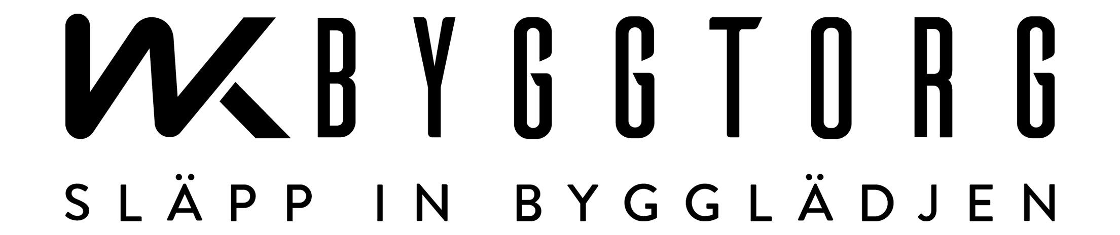 WK Byggtorg logo slogan