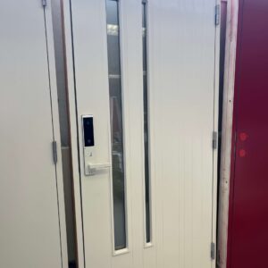 OUTLET Ytterdörr Linje 10x21 H Vit ID: 79348