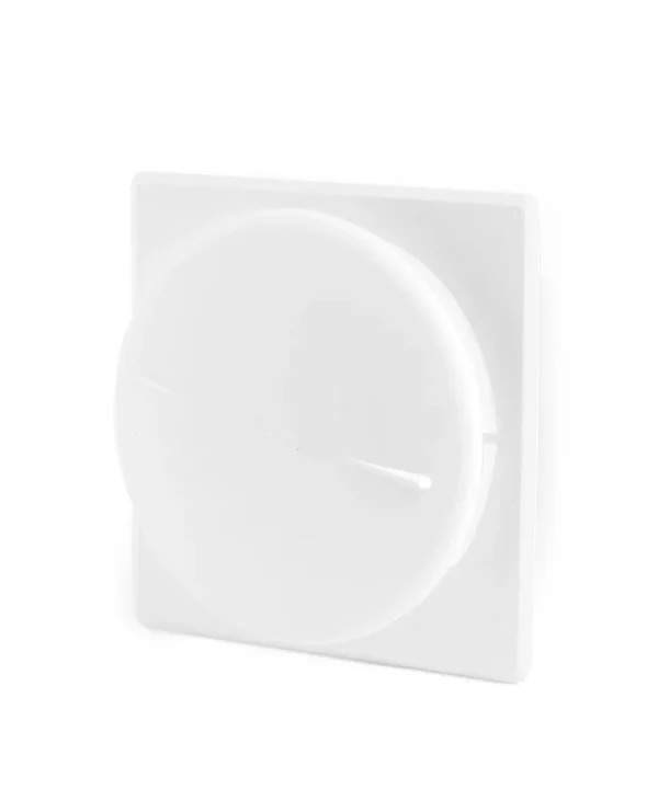 WK Byggtorg Tallriksventil 285 Vit Plast