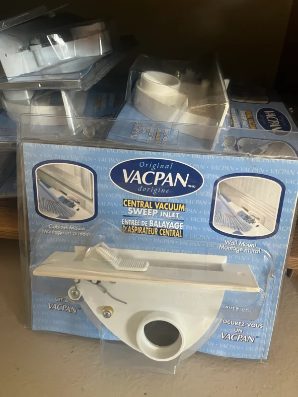 WK Byggtorg VACPAN Sockeluttag Central Vacuum Sweep Inlet