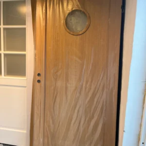 OUTLET Innerdörr Ek Runt glas