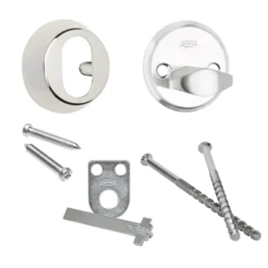 Cylinderbehör ASSA 256 Mattkrom