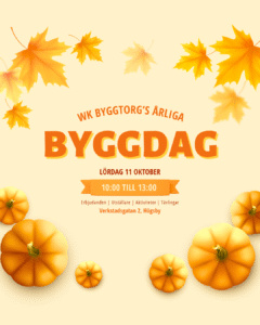 BYGGDAG PÅ WK BYGGTORG