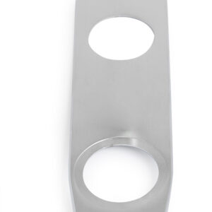 Täckskylt 60 Borstad Aluminium