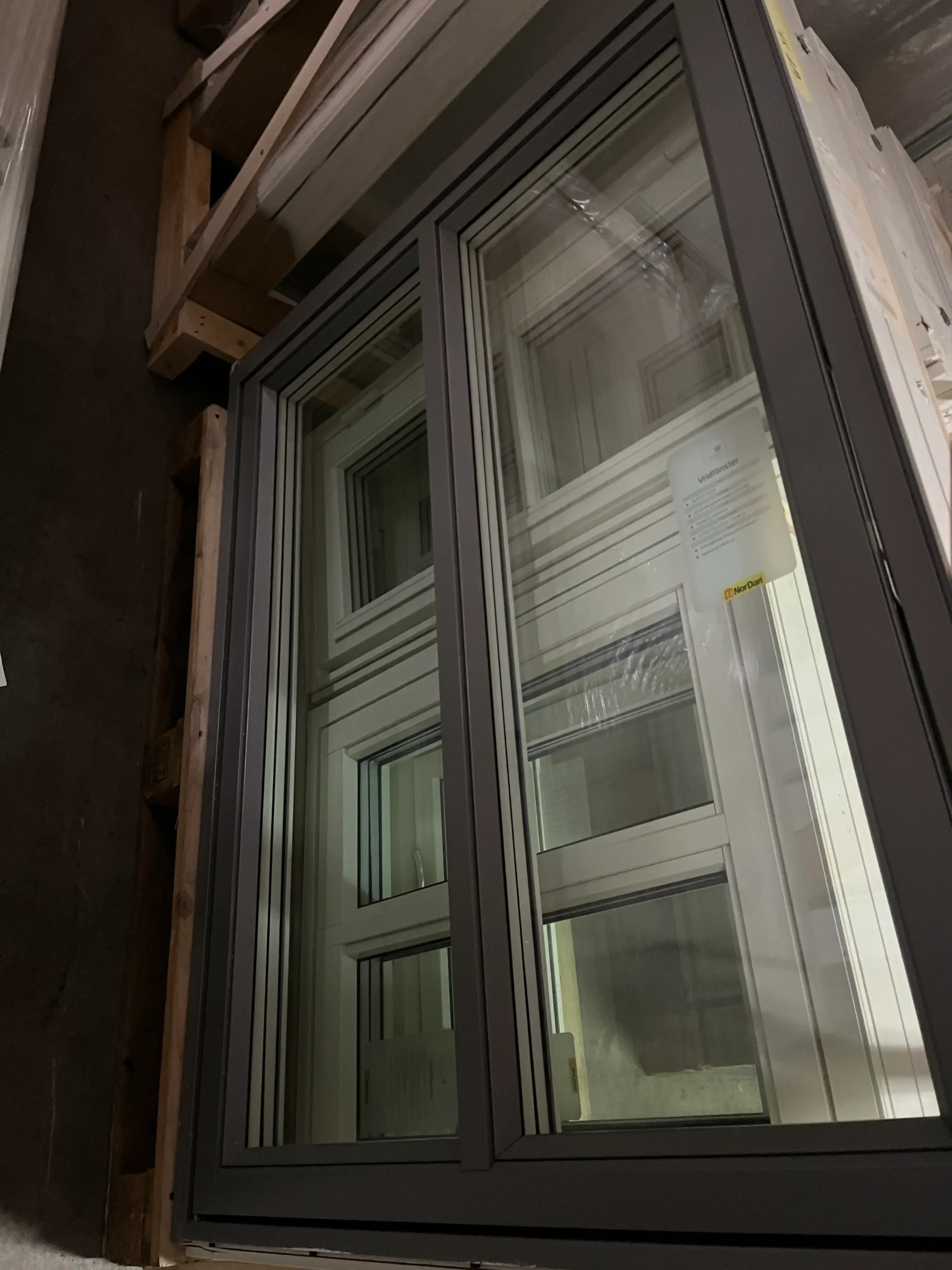 Vridfönster 10x13 Grå ID 85364