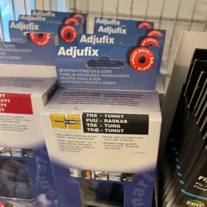 Adjufix Karminfästning Trä Tung