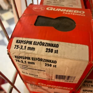 Gunnebo Kamspik 75x3,1