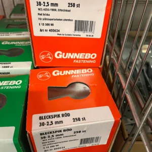 Gunnebo Bleckspik Röd
