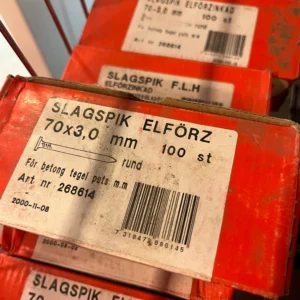 Slagspik 70x3,5mm