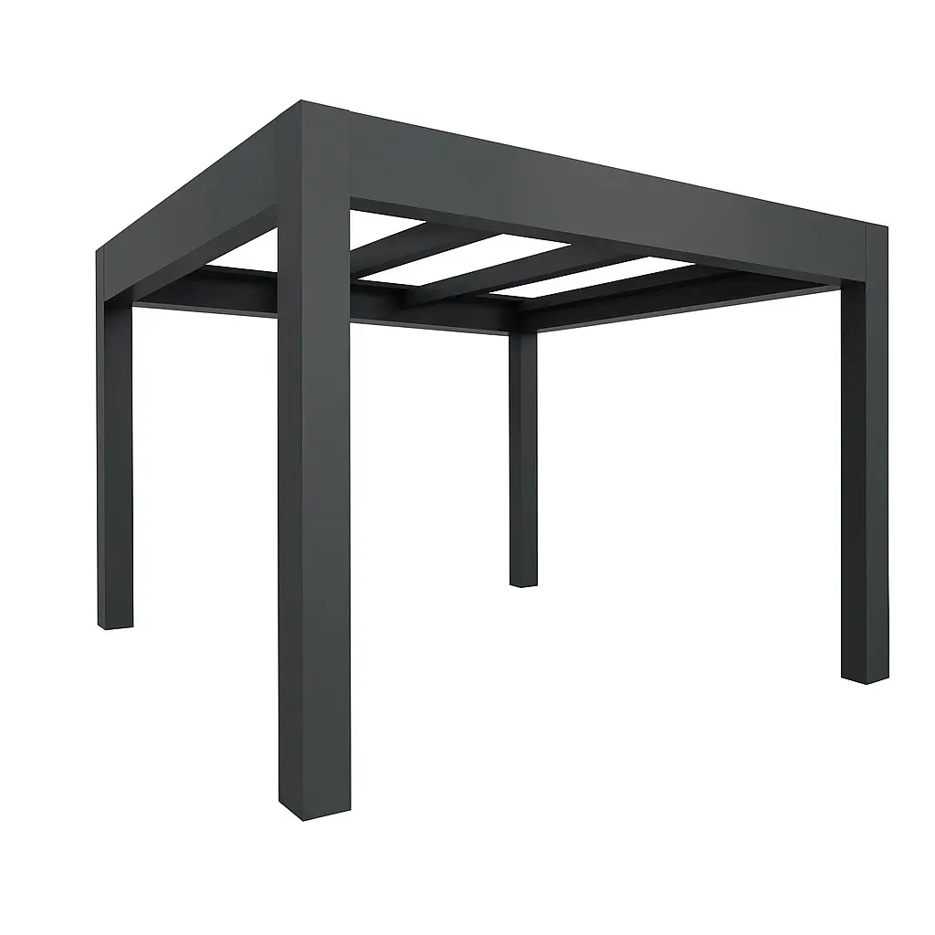 Pergola Fristående Grafitgrå